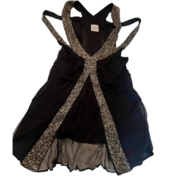 Sass & Bide beaded top Sz Navy Blue Sz 2 Sydney Australia - Picture 2 of 7